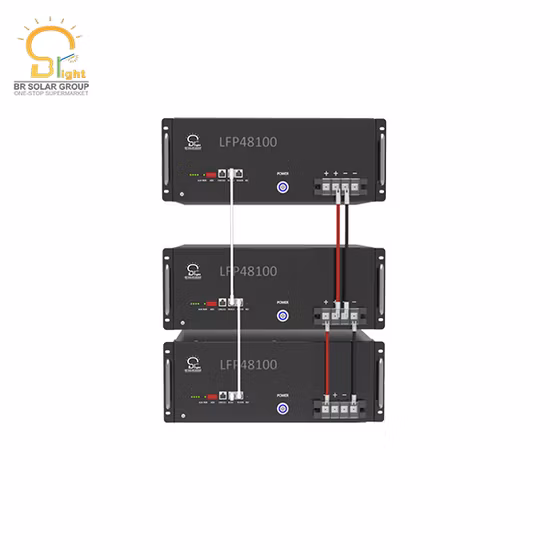 Br 19 Inch Rack Deep Cycle 48V 300ah LiFePO4 Battery Pack Solar Lithium Battery for Solar System