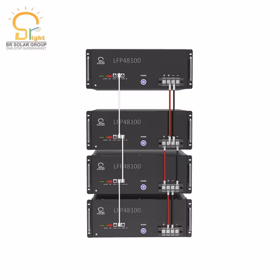 Br 19 Inch Rack Deep Cycle 48V 300ah LiFePO4 Battery Pack Solar Lithium Battery for Solar System