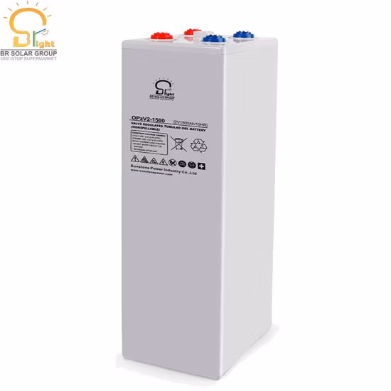 2V 12V Telecom Tubular Plate Deep Cycle Solar Pure Gelled Opzv Power Home Energy Storage Rechargeable Lithium Ion /Li Ion /Lto Storage Battery